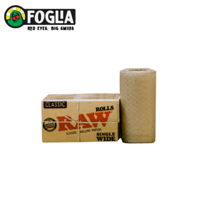 RAW CLASSIC SINGLE WIDE 5 METER ROLLS