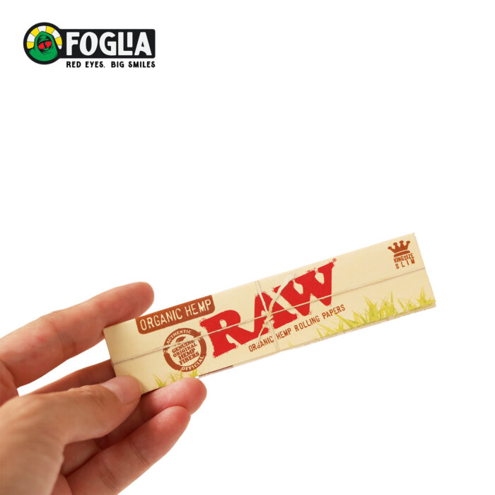 Raw organic king size slim papers 6