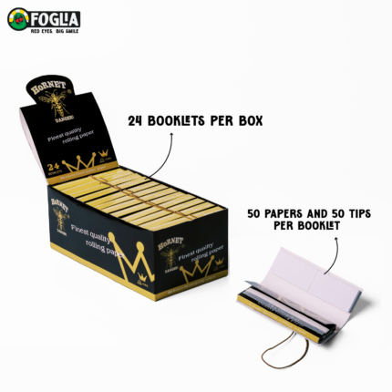 Hornet Organic Hemp Black 1 1/4 - Pack