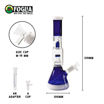 Bowl Bong Blue & White Foglia