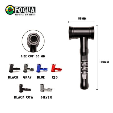 Foglia Dry Pipe (No Base)
