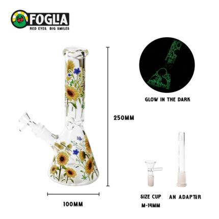 Triangle Sunflower Bong