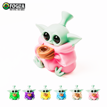 Yoda Silicone Bong