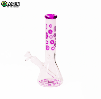 Triangle Machine Bong Purple
