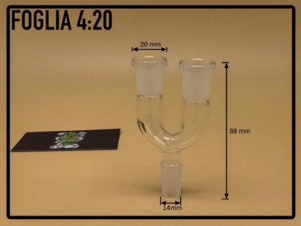 Dual Bowl Adapter M-14mm