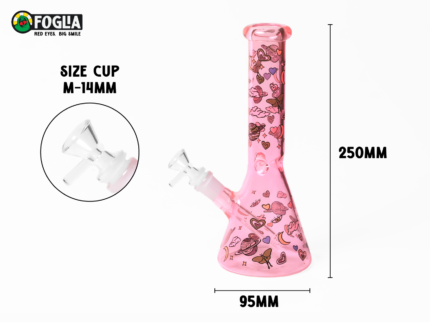 Triangle Pink Bong